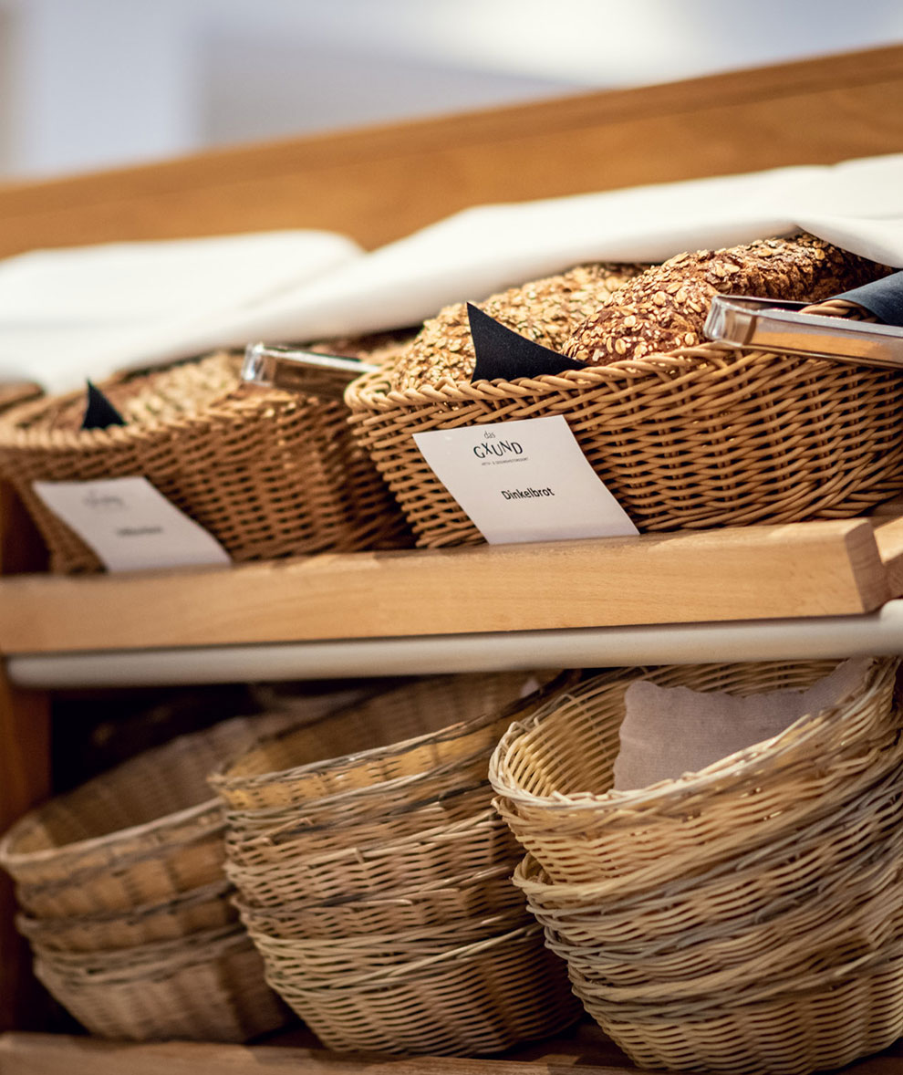 Frühstücksbuffet - Kulinarik im GXUND